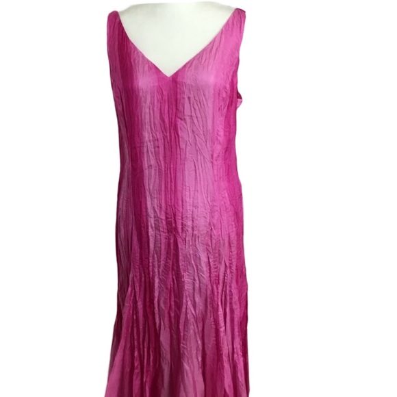 Lauren Ralph Lauren Dresses & Skirts - Lauren Ralph Lauren Silk Fuchsia Summer Dress